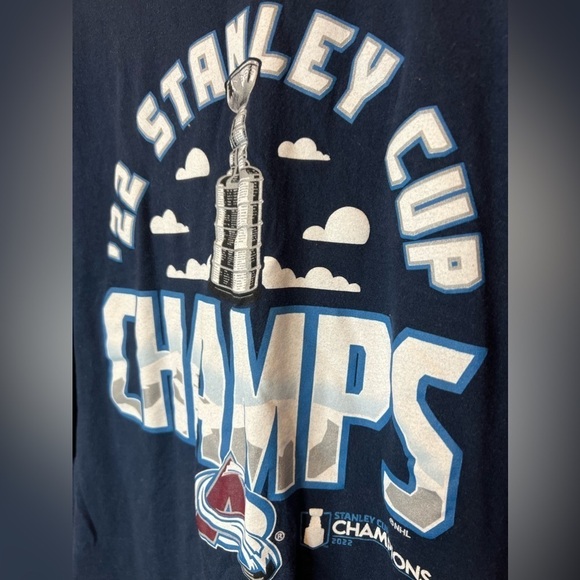 Fanatics Other - 248. Fanatics Branded Colorado Avalanche 2022 Stanley Cup Champions Navy Tee XL